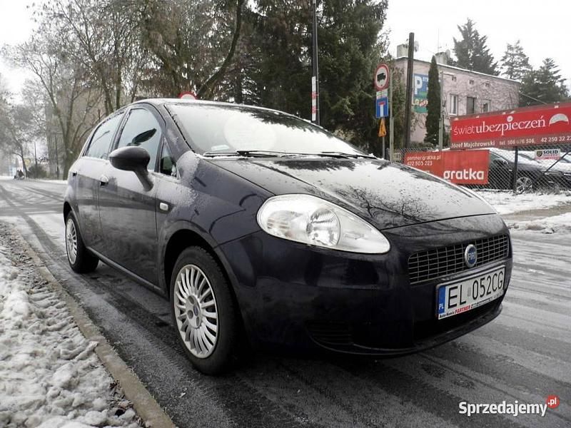 Używany Fiat Grande Punto 78 KM (57 kW) 2007 Niebieski ciemny Hatchback