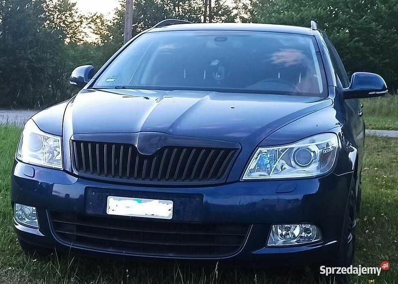 Niebieski Używany 2010 Skoda Octavia Kombi | 22 000 zł (Dobra cena) - Obraz 1/4
