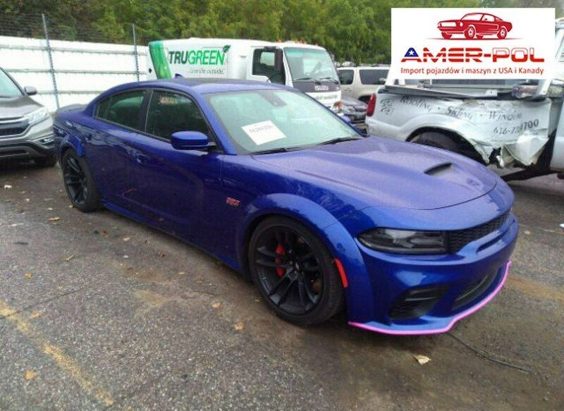Niebieski Używany 2021 Dodge Charger Sedan/Limuzyna | 135 000 zł - Obraz 1/4