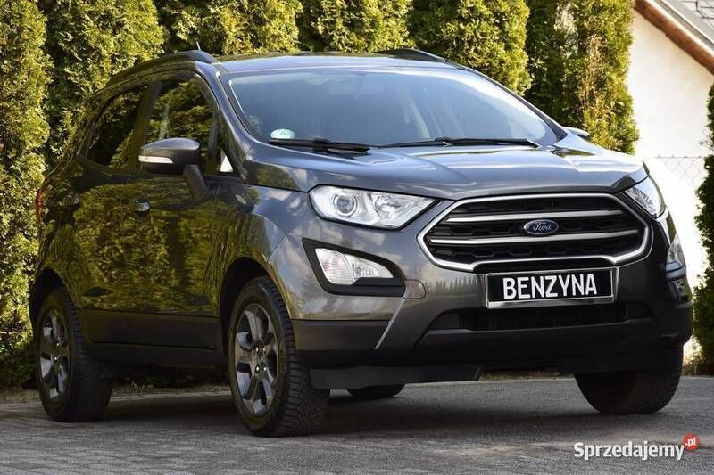 Szary Używany 2018 Ford Ecosport SUV | 31 999 zł (Super Cena) - Obraz 1/4
