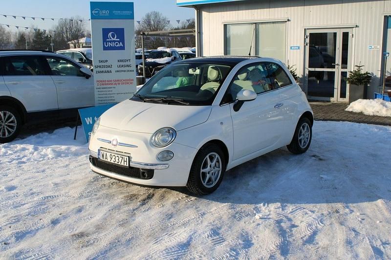 Używany Fiat 500 87 KM (63 kW) 2011 Biały Coupe