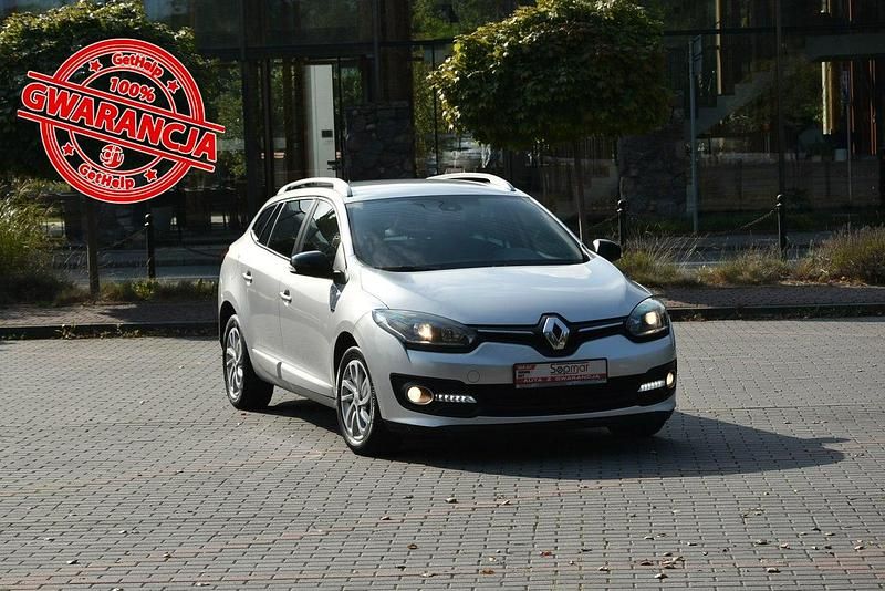 Srebrny (metalik, perła) Używany 2016 Renault Mégane GrandTour Kombi | 24 900 zł (Uczciwa cena) - Obraz 1/4