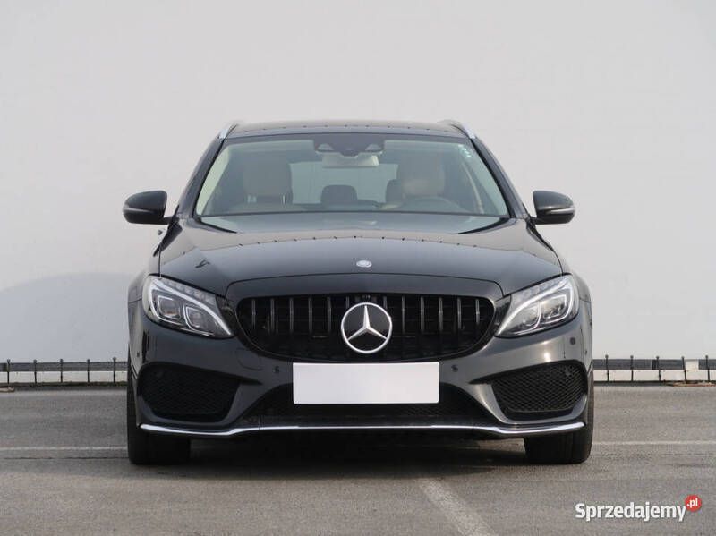 Czarny Używany 2016 Mercedes C200 Kombi | 87 999 zł (Uczciwa cena) - Obraz 1/4
