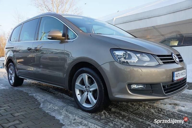 Używany VW Sharan 2014 Brązowy Minivan