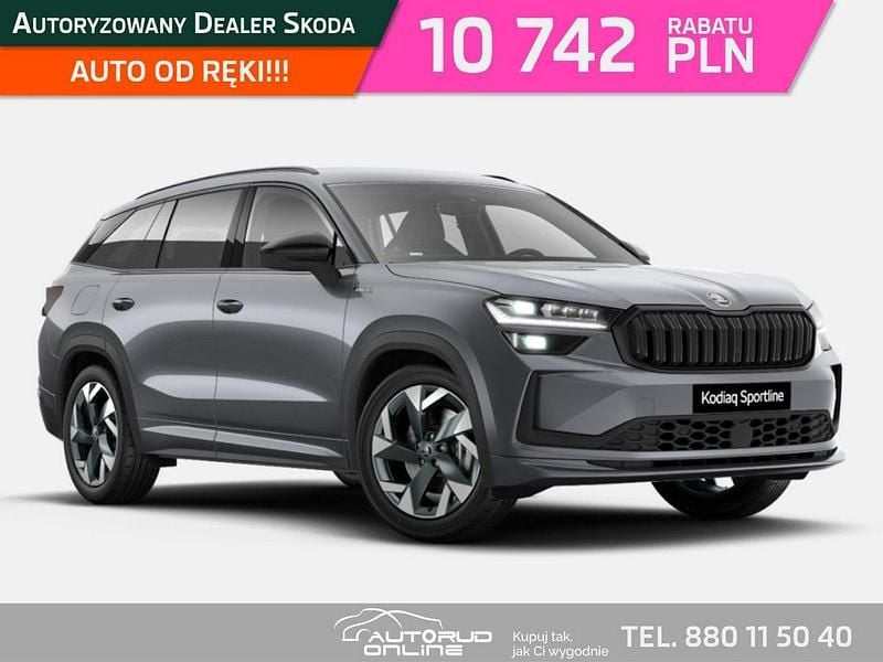 Szary (metalik) Nowe 2025 Skoda Kodiaq SUV | 219 716 zł (Uczciwa cena) - Obraz 1/4