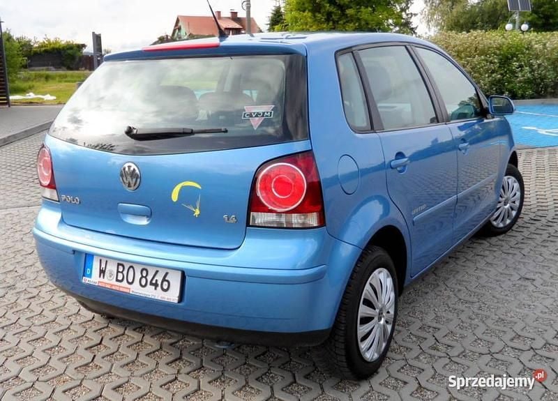 Używany VW Polo United 80 KM (58 kW) 2008 Niebieski Hatchback