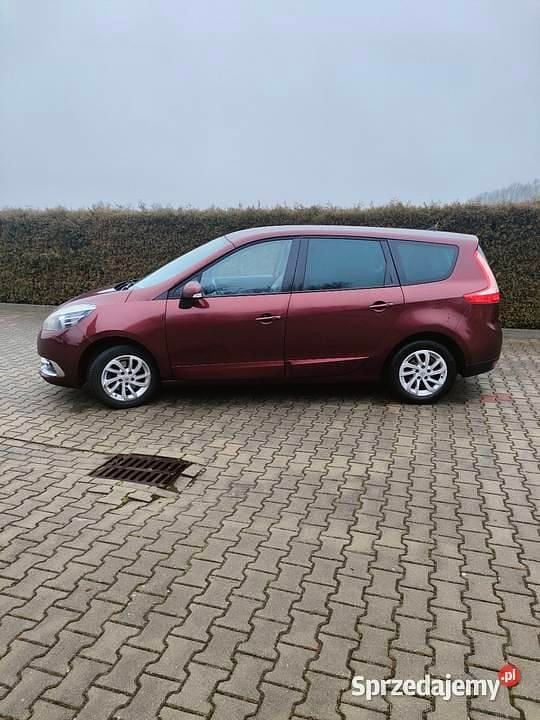 Używany Renault Grand Scénic III 2013 Bordowy Minivan