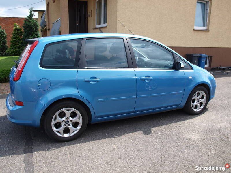 Niebieski Używany 2009 Ford C-MAX Titanium Minivan | 21 500 zł (Drogi) - Obraz 1/4