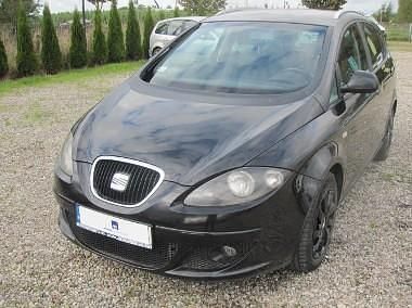 Czarny Używany 2007 Seat Altea XL Minivan | 7500 zł (Uczciwa cena) - Obraz 1/4