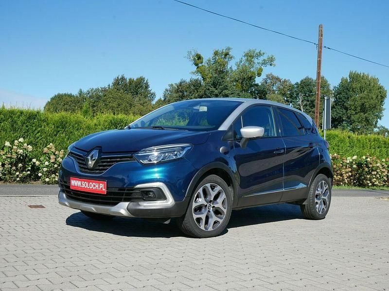 Zielony ciemny (metalik) Używany 2017 Renault Captur Intens SUV | 48 500 zł (Uczciwa cena) - Obraz 1/4