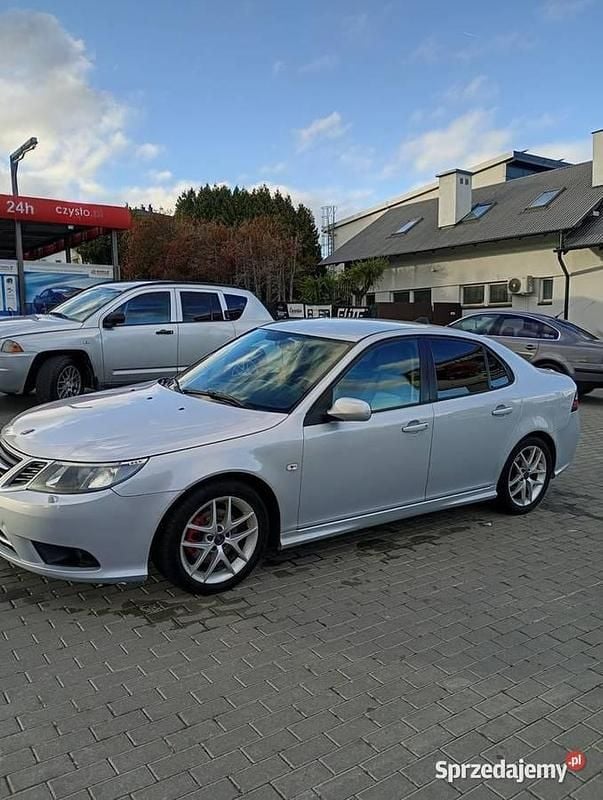 Srebrny Używany 2008 Saab 9-3 Sedan/Limuzyna | 18 900 zł - Obraz 1/4