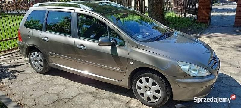 Brązowy Używany 2003 Peugeot 307 Kombi | 3800 zł (Uczciwa cena) - Obraz 1/4