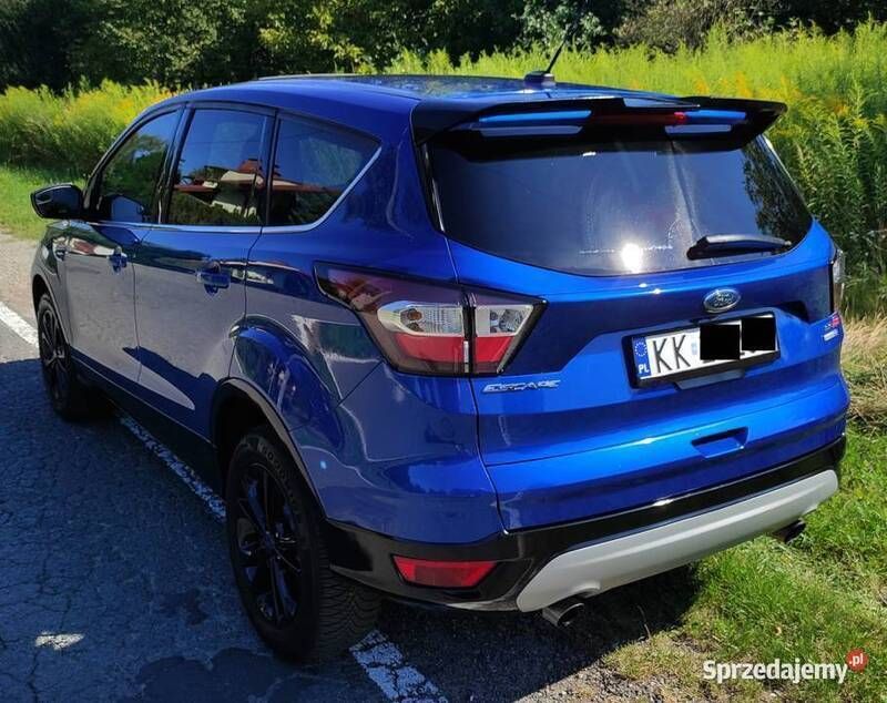 Niebieski Używany 2017 Ford Escape Titanium SUV | 57 700 zł (Uczciwa cena) - Obraz 1/4