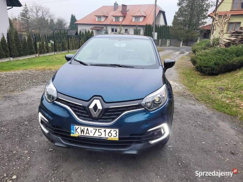 Niebieski Używany 2018 Renault Captur SUV | 50 600 zł (Uczciwa cena) - Obraz 1/4