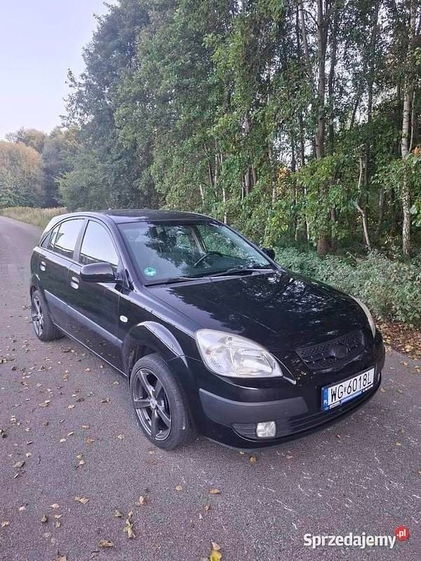 Czarny Używany 2008 Kia Rio Hatchback | 10 900 zł - Obraz 1/4
