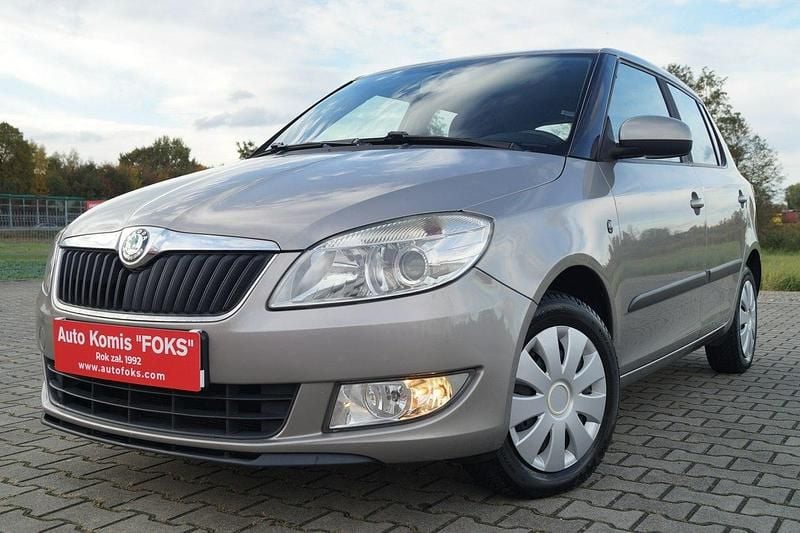 Beżowy (metalik) Używany 2010 Skoda Fabia Ambition Hatchback | 7900 zł (Super Cena) - Obraz 1/4