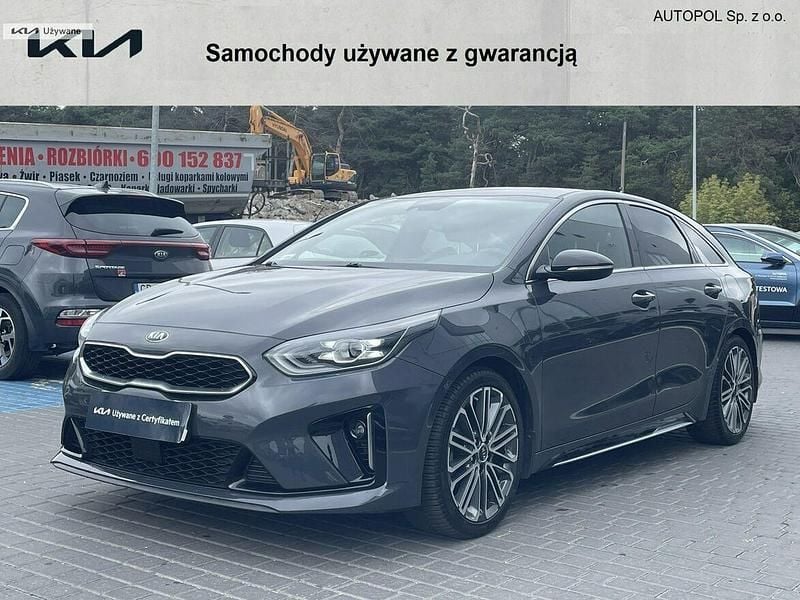 Szary (metalik) Używany 2019 Kia ProCeed GT-Line Hatchback | 79 900 zł (Uczciwa cena) - Obraz 1/4