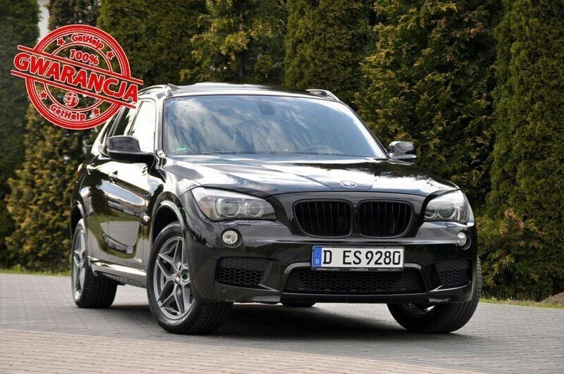 Czarny Używany 2012 BMW X1 SUV | 45 900 zł (Dobra cena) - Obraz 1/4