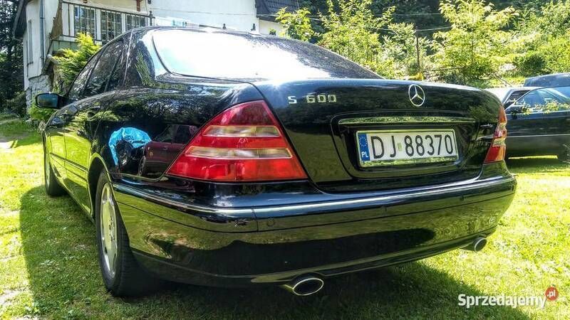 Używany 2001 Mercedes S600 Sedan/Limuzyna | 25 000 zł - Obraz 1/3
