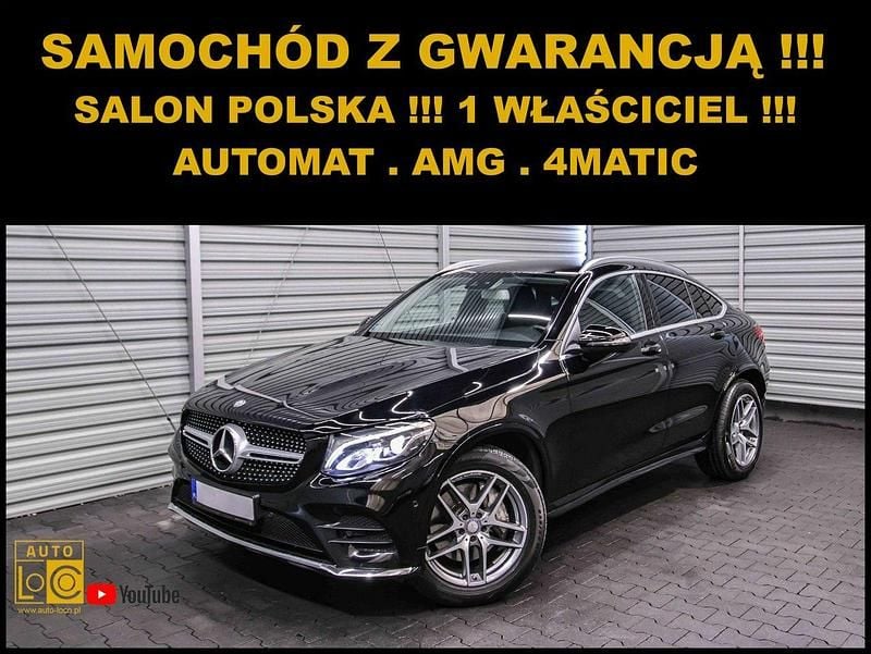 Czarny (metalik) Używany 2016 Mercedes GLC220 SUV | 138 888 zł (Uczciwa cena) - Obraz 1/4