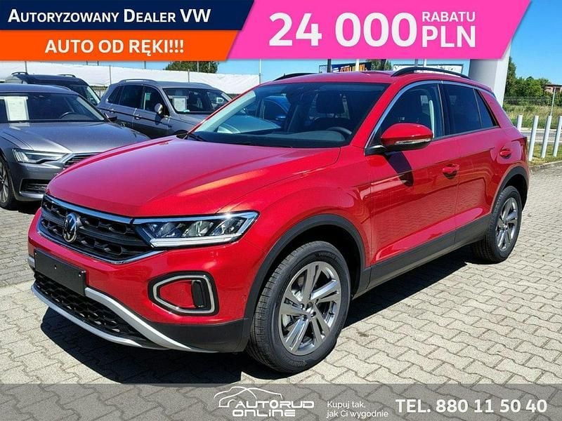 Czerwony (metalik) Nowe 2025 VW T-Roc SUV | 123 680 zł (Dobra cena) - Obraz 1/4