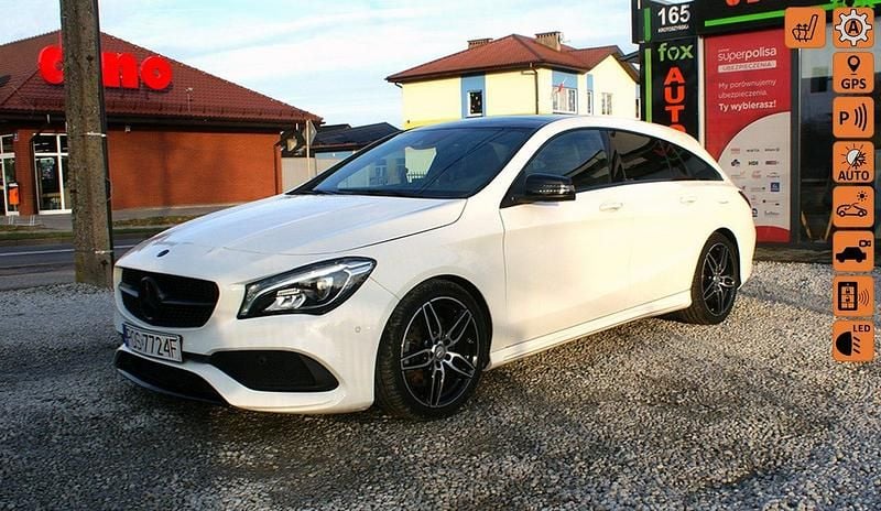 Biały Używany 2017 Mercedes CLA220 Sedan/Limuzyna | 79 700 zł - Obraz 1/4