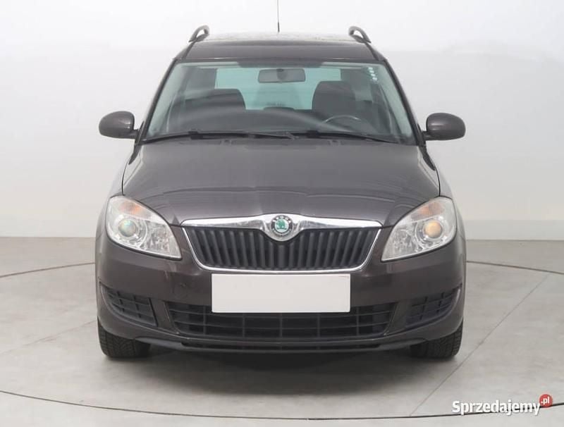 Brązowy Używany 2010 Skoda Roomster Minivan | 13 999 zł (Uczciwa cena) - Obraz 1/4