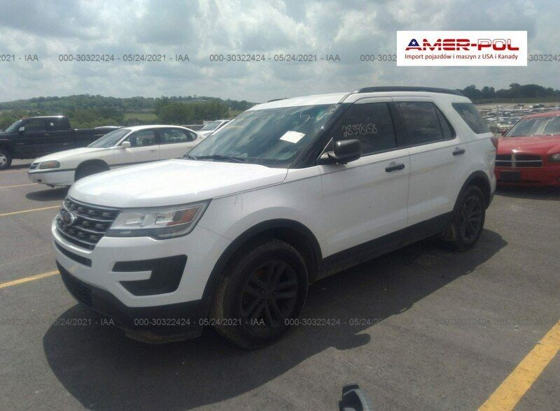 Biały Używany 2017 Ford Explorer SUV | 65 000 zł - Obraz 1/4