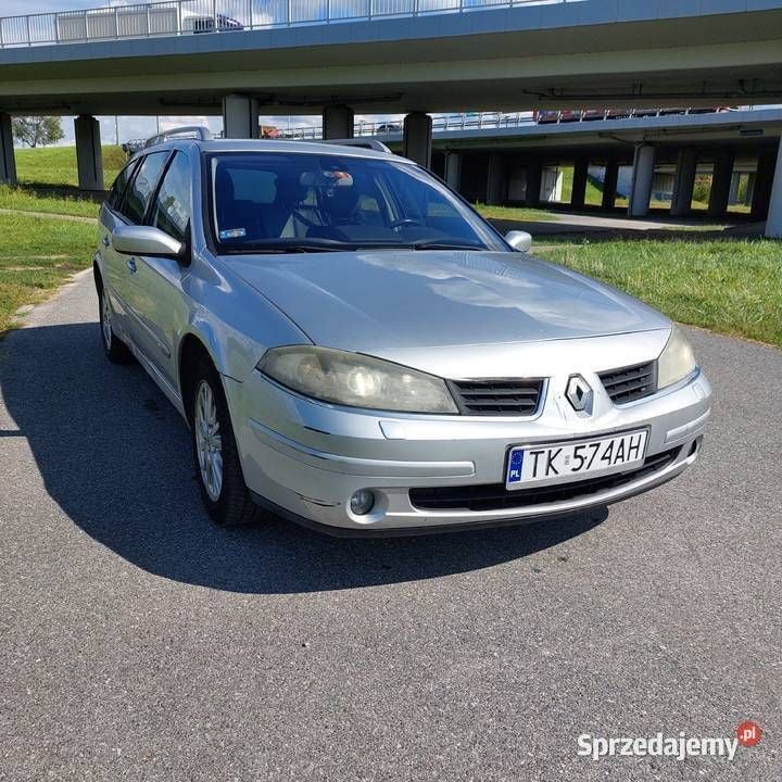 Srebrny Używany 2006 Renault Laguna II Kombi | 6900 zł (Dość drogi) - Obraz 1/4