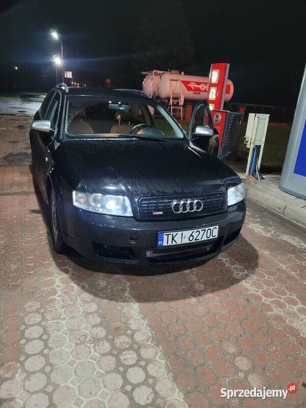 Czarny Używany 2002 Audi A4 S-Line Sedan/Limuzyna | 13 500 zł - Obraz 1/4