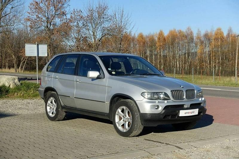Srebrny Używany 2006 BMW X5 SUV | 10 900 zł - Obraz 1/4