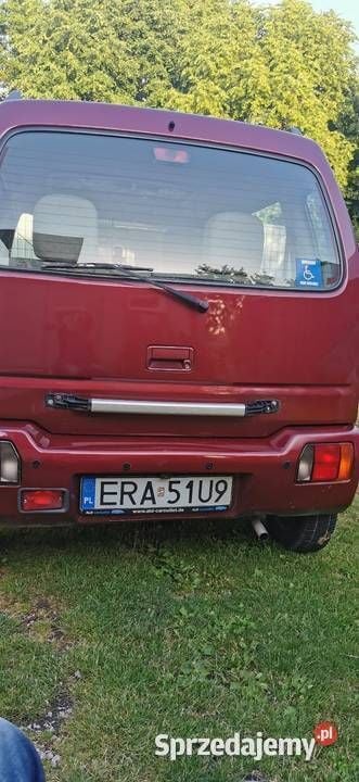 Bordowy Używany 1999 Suzuki Wagon R+ Kombi | 5500 zł - Obraz 1/4