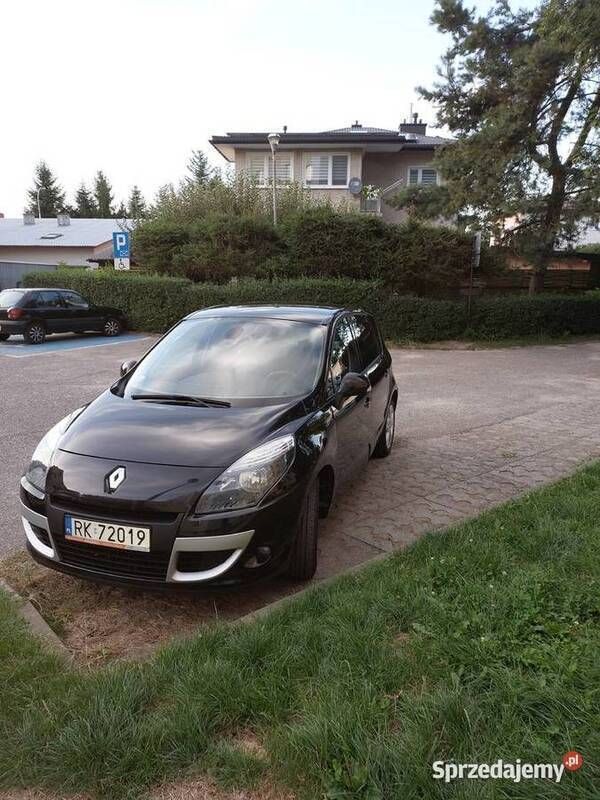 Czarny Używany 2010 Renault Scénic III Minivan | 22 900 zł (Uczciwa cena) - Obraz 1/4
