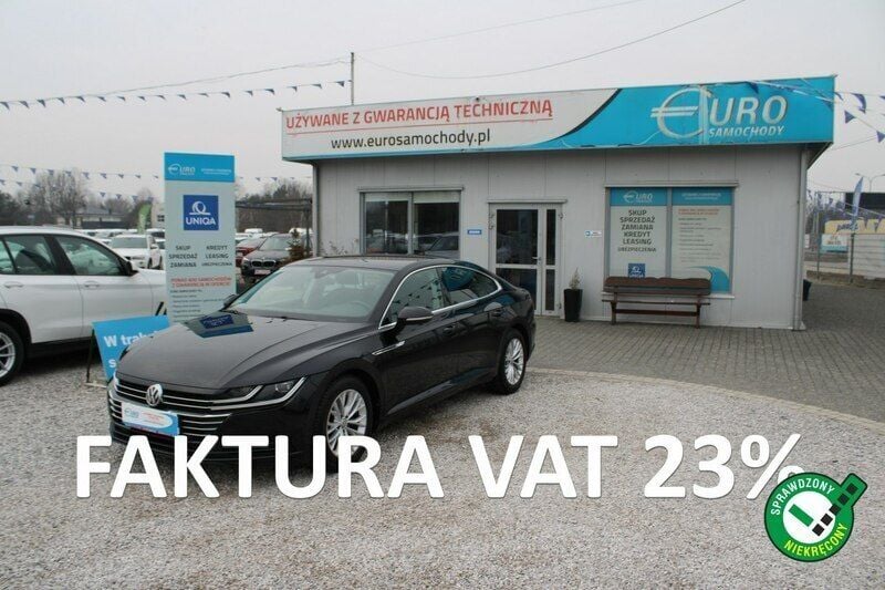 Używany VW Arteon 150 KM (110 kW) 2018 Czarny Sedan/Limuzyna