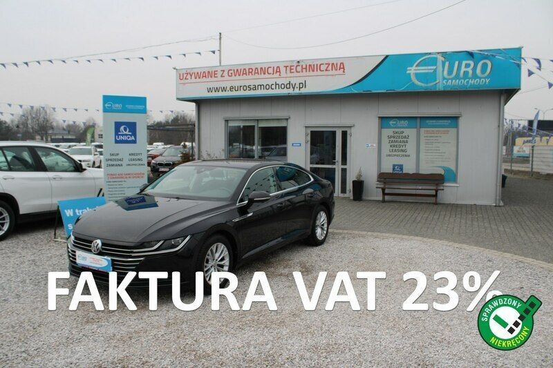 Czarny Używany 2018 VW Arteon Sedan/Limuzyna | 69 024 zł (Dobra cena) - Obraz 1/4