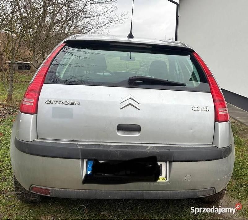 Używany Citroën C4 2008 Srebrny Hatchback