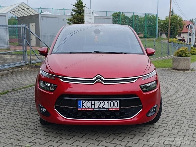 Czerwony Używany 2016 Citroën C4 Picasso Minivan | 38 000 zł (Uczciwa cena) - Obraz 1/4