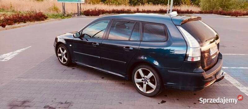 Używany Saab 9-3 2007 Niebieski Kombi