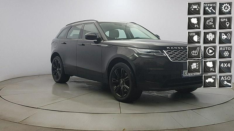 Czarny (metalik) Używany 2022 Land Rover Range Rover Velar S SUV | 224 850 zł (Uczciwa cena) - Obraz 1/4