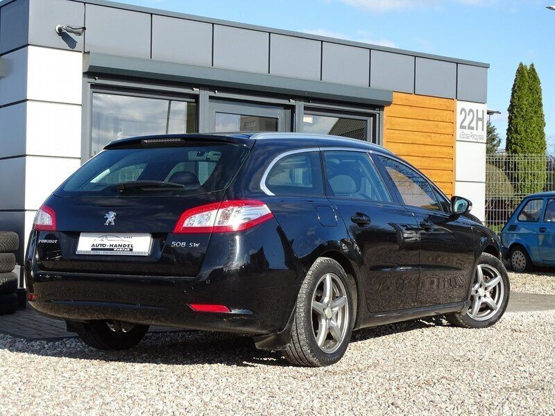 Używany Peugeot 508 140 KM (102 kW) 2013 Czarny (metalik) Sedan/Limuzyna