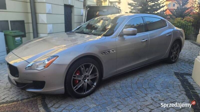 Szary Używany 2014 Maserati Quattroporte Sedan/Limuzyna | 140 000 zł - Obraz 1/4