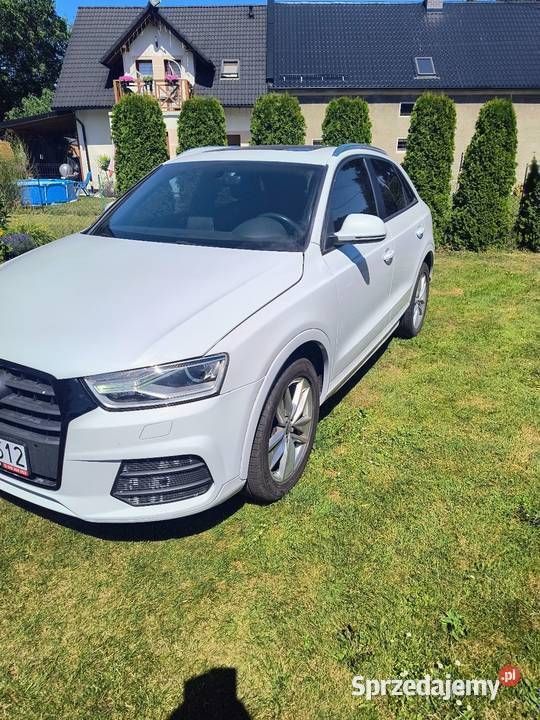 Biały Używany 2017 Audi Q3 SUV | 74 900 zł (Dobra cena) - Obraz 1/4