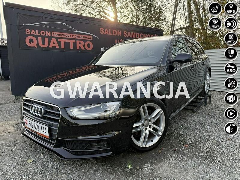 Używany Audi A4 S-Line 177 KM (130 kW) 2012 Czarny (metalik) Kombi