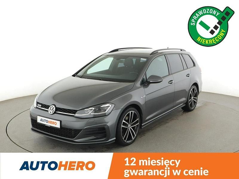Szary Używany 2019 VW Golf VII Kombi | 72 600 zł (Dość drogi) - Obraz 1/3