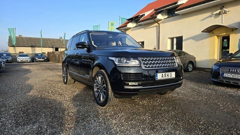 Niebieski Używany 2015 Land Rover Range Rover Autobiography SUV | 198 000 zł - Obraz 1/4