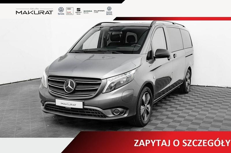 Szary (metalik) Używany 2022 Mercedes e-Vito Minivan | 139 840 zł - Obraz 1/4
