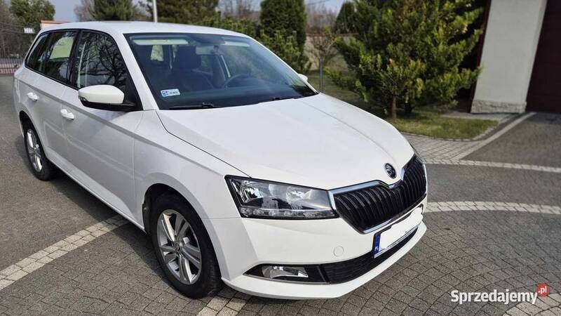 Biały Używany 2020 Skoda Fabia Ambition Kombi | 46 500 zł (Dość drogi) - Obraz 1/4