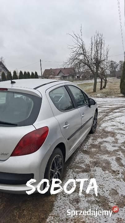 Używany Peugeot 207 2008 Srebrny Hatchback