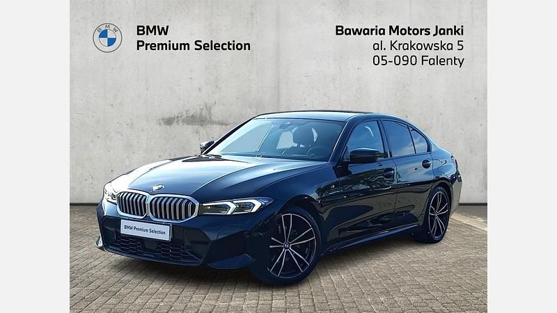 Black sapphire metallic metalizowany Używany 2022 BMW 320 Shadowline Sedan/Limuzyna | 184 900 zł (Drogi) - Obraz 1/3