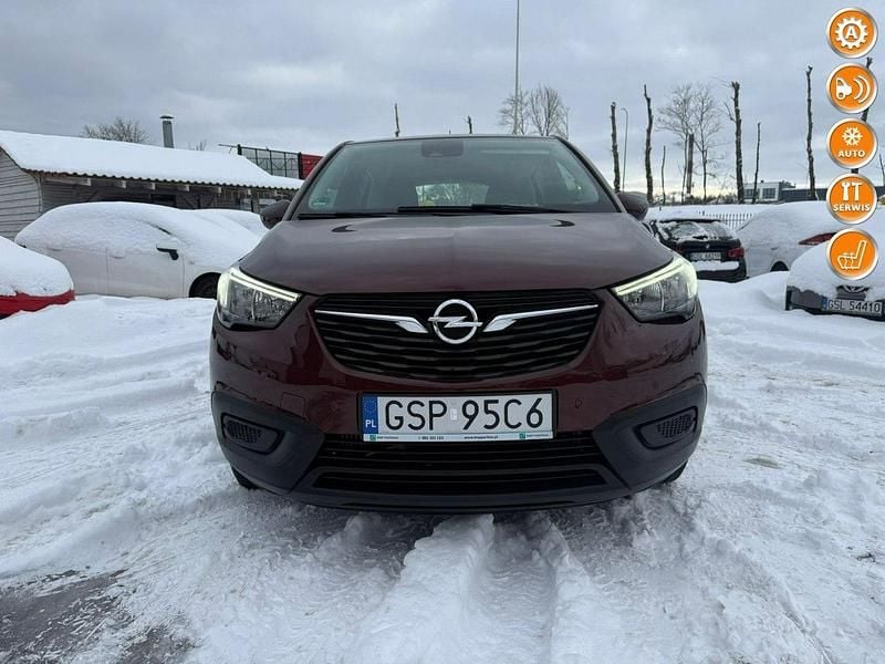 Używany Opel Crossland X 110 KM (80 kW) 2018 Bordowy SUV